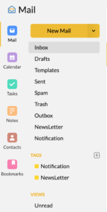 so sánh Zoho Mail Free và Gmail: zoho mail trên di động