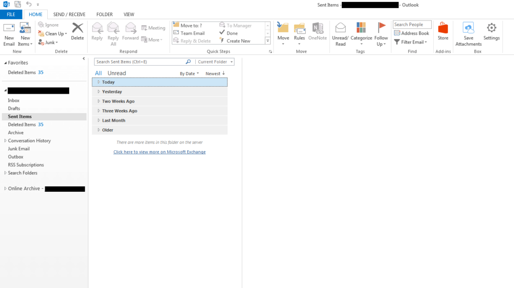 Thu hồi email đã gởi trong Outlook