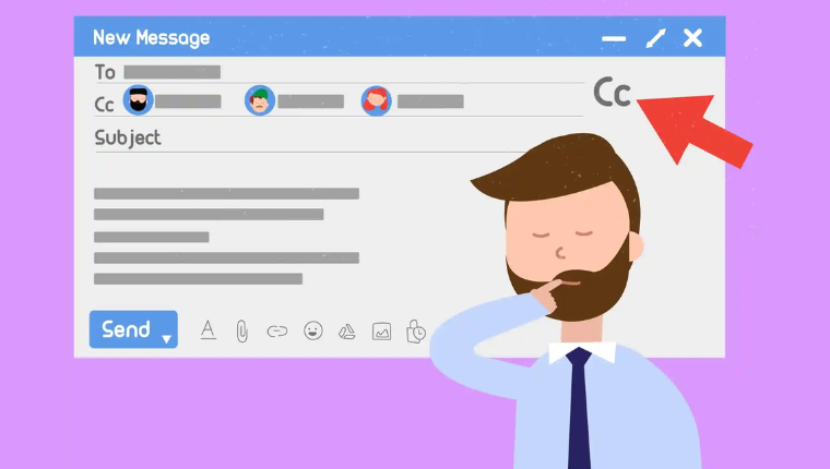 CC, BCC tất cả người nhận có liên quan